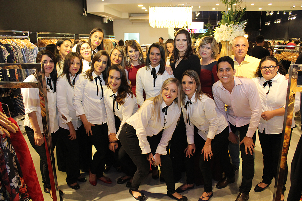 Os colaboradores da loja (Crédito: Juelayne Gondim)