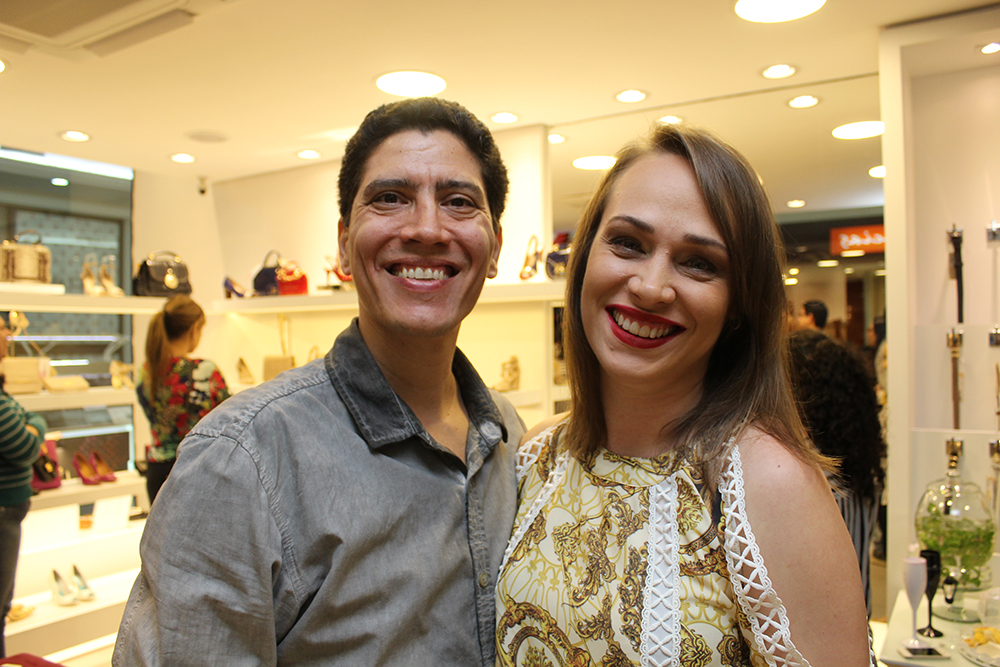 Angela Oleksinski e Fabrício Mendina (Crédito: Juelayne Gondim)