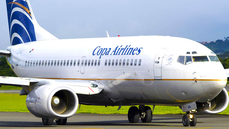 Avião da Copa Airlines (Crédito: Divulgação)