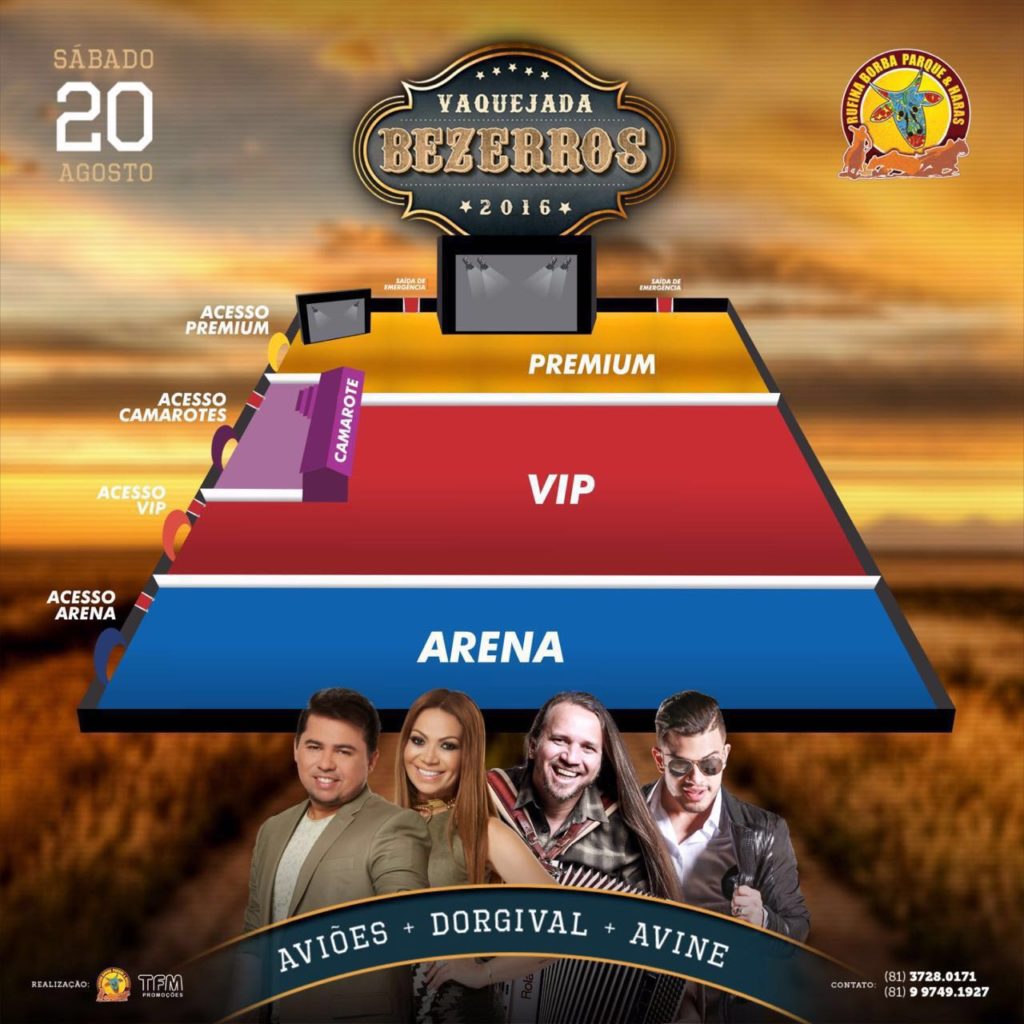 Mapa do evento (Crédito: Divulgação)