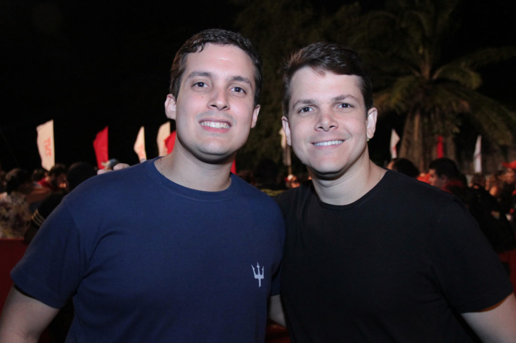 Rodrigo e Luciano Rego  (Crédito: Luiz Fabiano)
