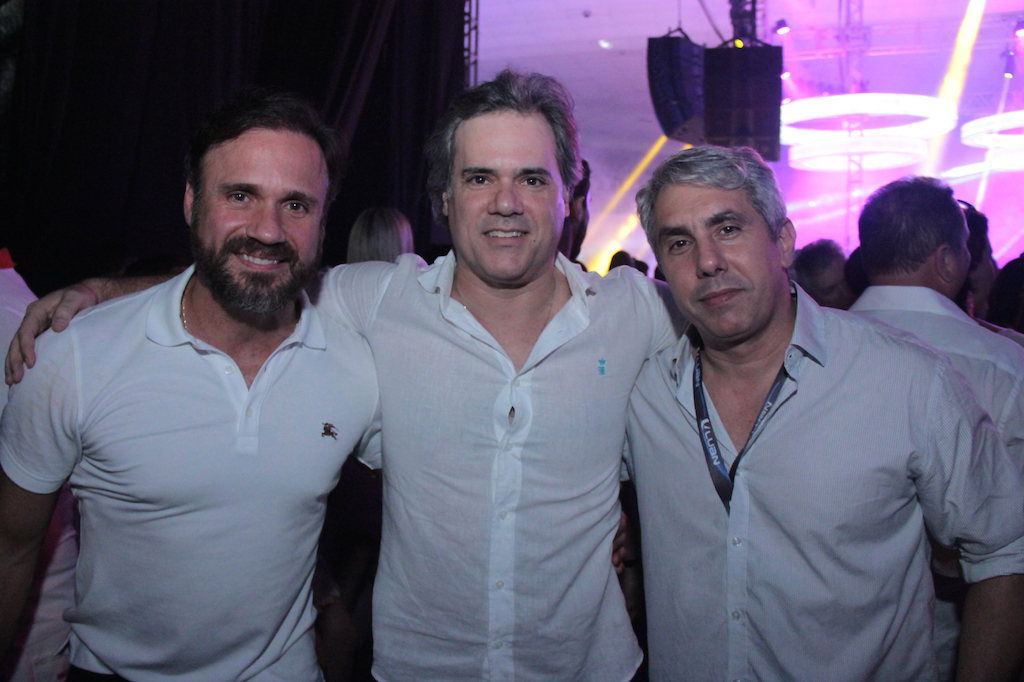 Waldemar Valente, Silvio Pontual e Caica (Crédito: Luiz Fabiano)