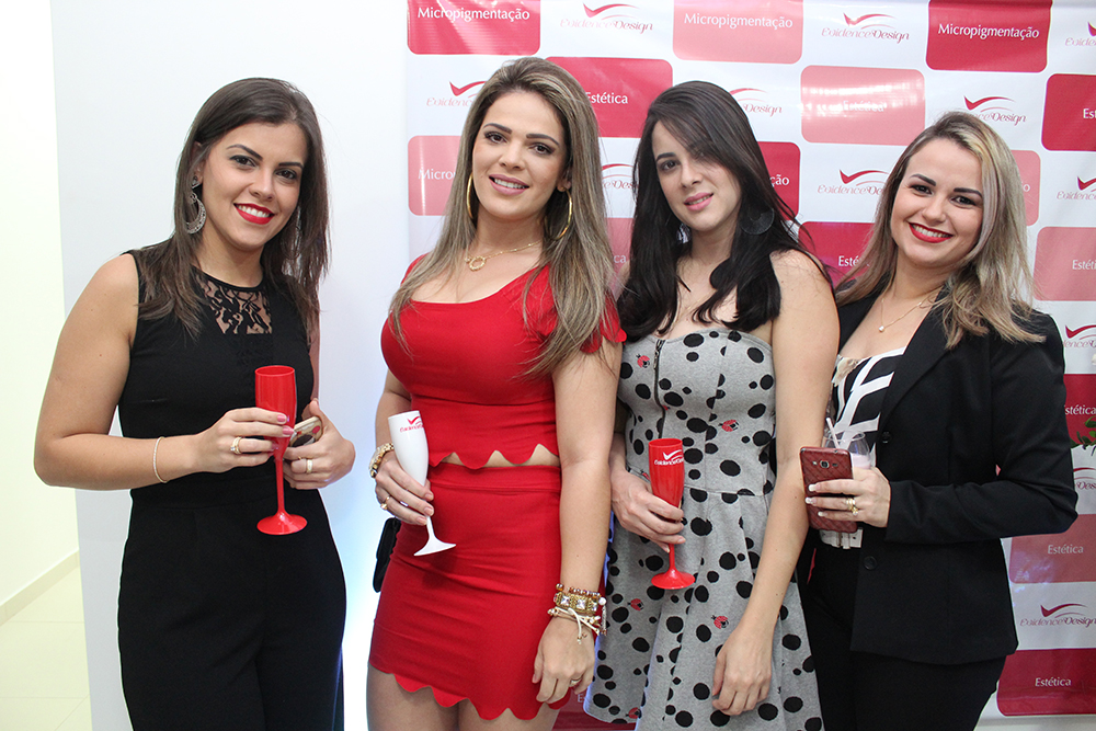 Maiara Ramos, Marcela Ramos, Thaise e Cintia Gabriela (Crédito: Juelayne Gondim)