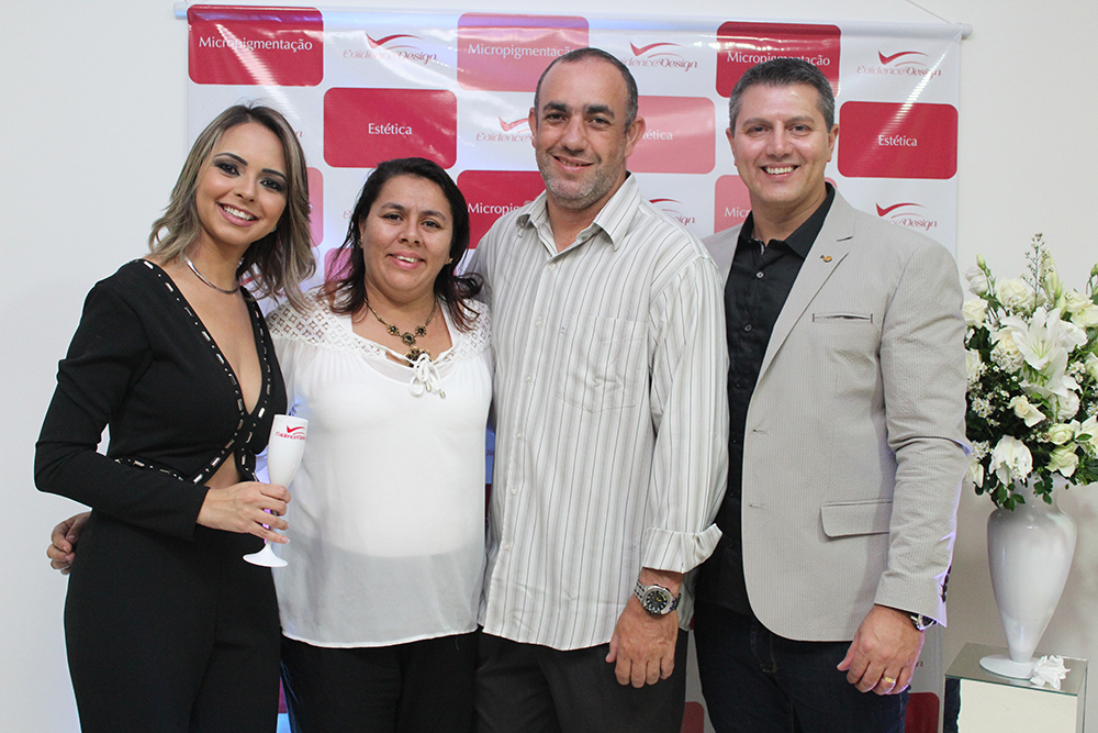 Carla, Mônica, Wilson Morais e Marcos (Crédito: Juelayne Gondim)