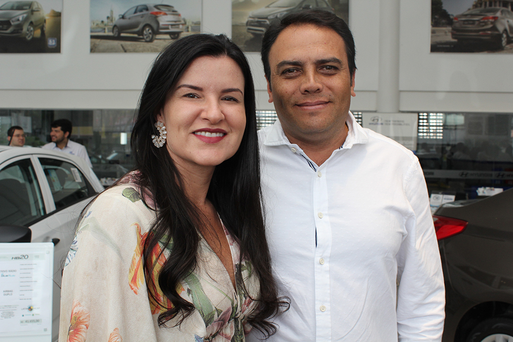 Carlos e Fernanda Lucêna (Crédito: Juelayne Gondim)