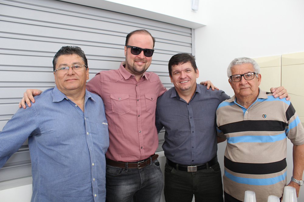José Everaldo, Durval, Michel Jean e Heleno Torres (Crédito: Juelayne Gondim)