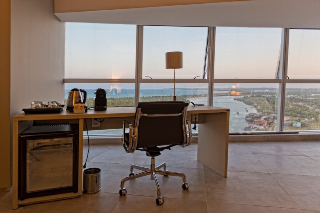 Vista dos quartos (Crédito: Divulgação)