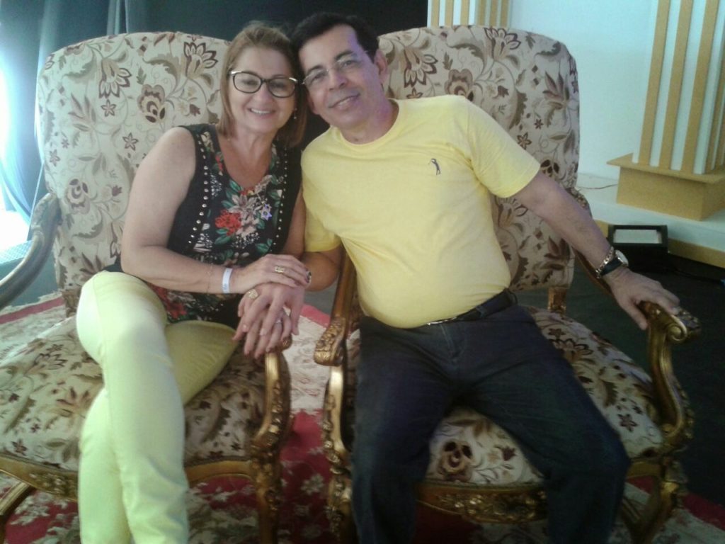 Os pais de Dyego Sousa: Antônio Francisco (i.m.) e Lucrecia Sousa (Crédito: Divulgação)