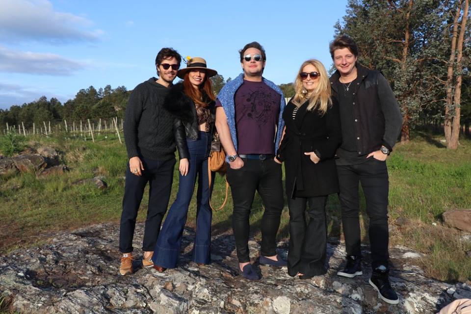 André, Maria Eugênia, Helinho Calfat, Luciana Vendramini e Fernando Peixe (Crédito: Fred Pontes/Divulgação)