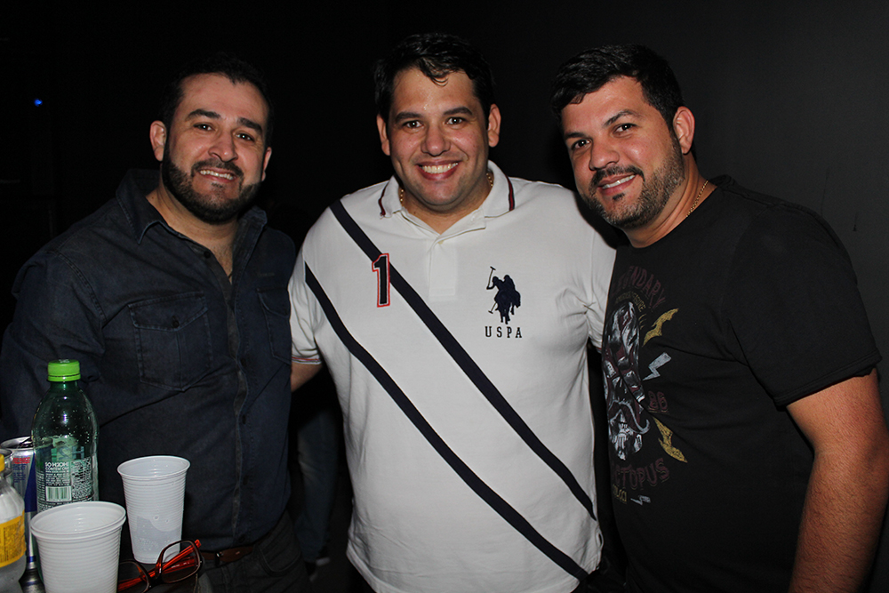 Marcelo Cumaru, Thiago Lagos e Allan Melo (Crédito: Juelayne Gondim)