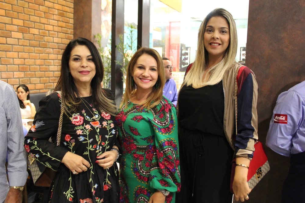 Rosangela Cintra, Alexlene Clímaco e Deborah Andrade (Crédito: Juelayne Gondim)