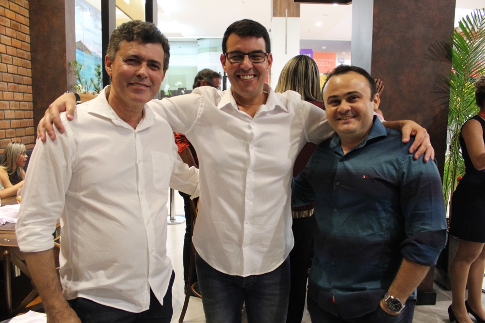 João Bezerra, Daniel Soares e Emídio Pordeus (Crédito: Juelayne Gondim)
