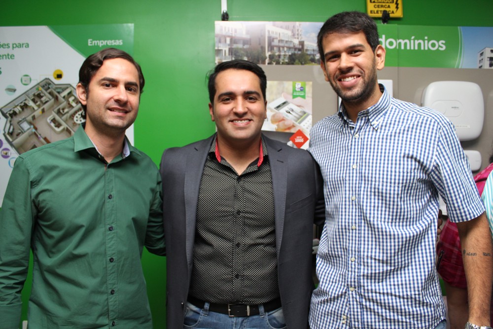 Roberto Félix, Everton Diego e Rafael D’emery (Crédito: Juelayne Gondim)