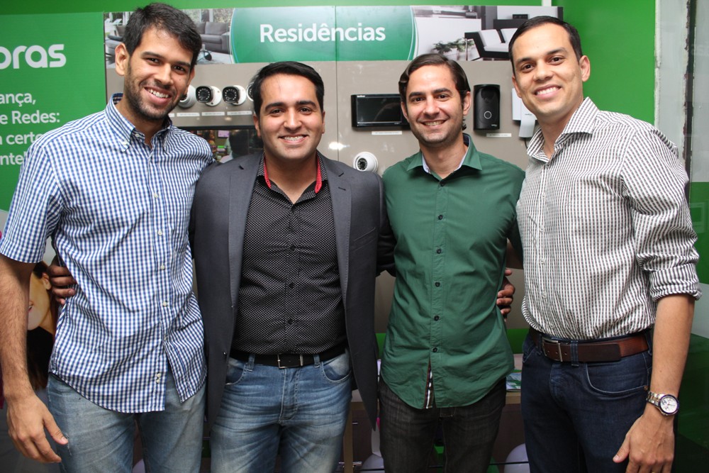 Raphael D’emery, Everton Diego, Roberto Félix e Jaime Anselmo (Crédito: Juelayne Gondim)