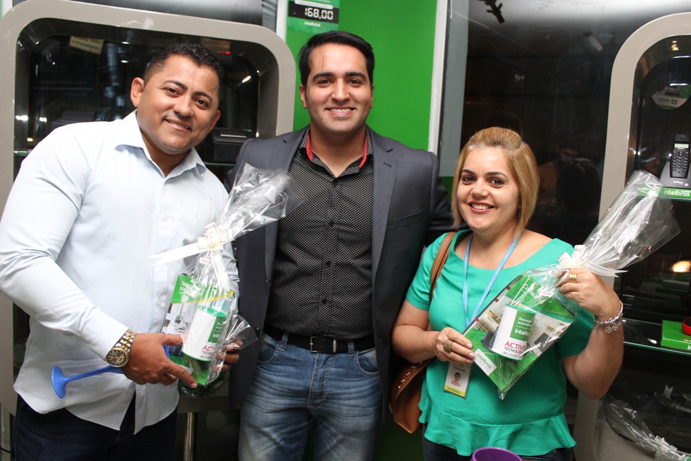 Iran Castelar, Everton Diego e Margarida Linhares (Crédito: Juelayne Gondim)
