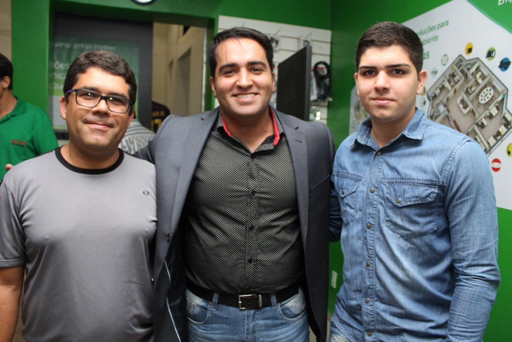 Cleiton Santos, Everton Diego e Miqueias Santos (Crédito: Juelayne Gondim)