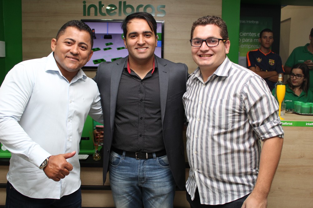 Iran Castelar, Everton Diego e Leandro Camarinha (Crédito: Juelayne Gondim)