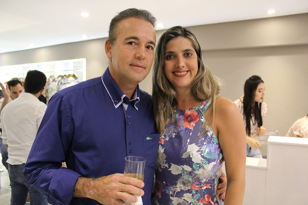 Marcos Valério e Cecilia Cabral (Crédito: Juelayne Gondim)