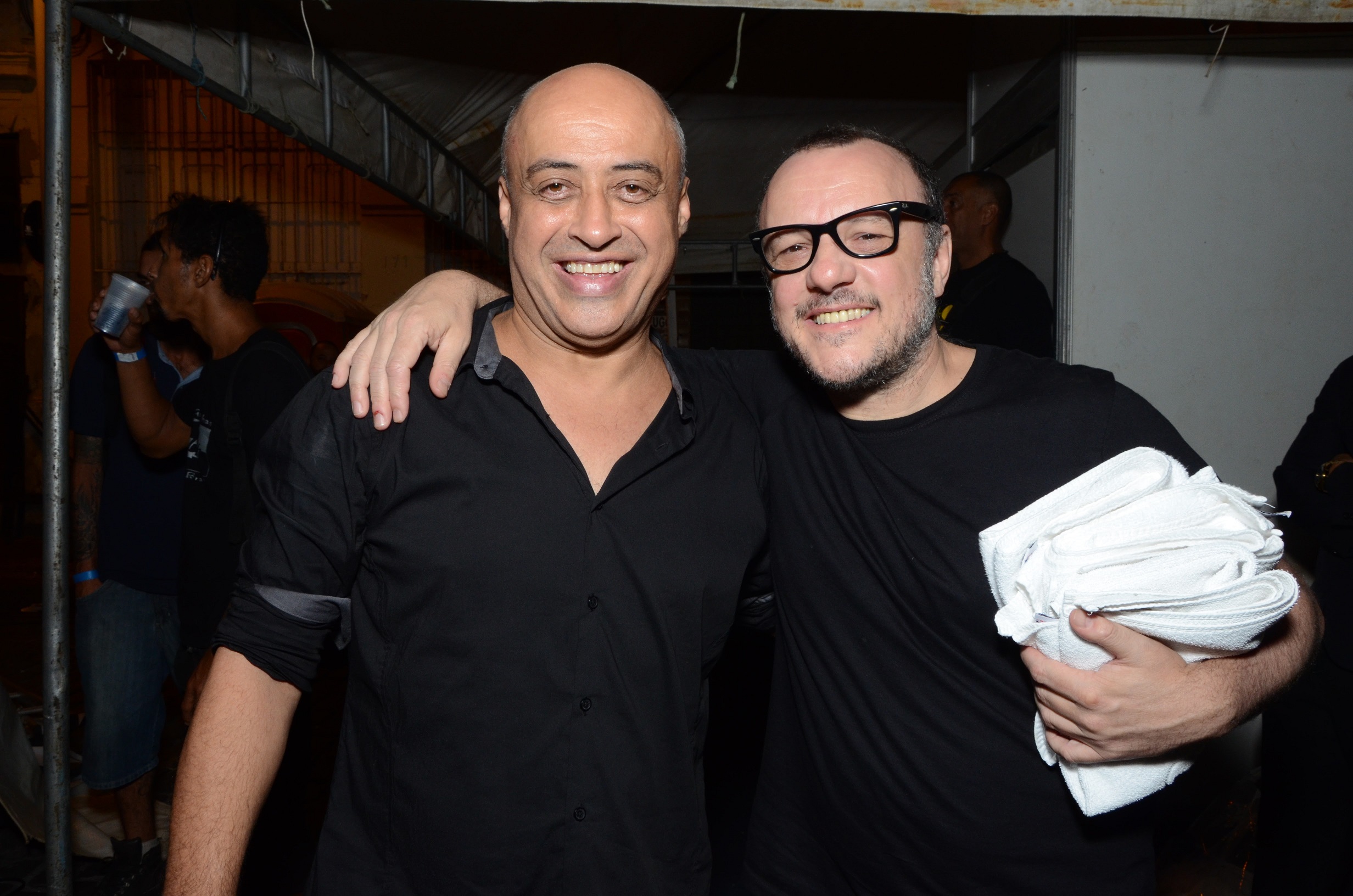 Tito Livio e Dante Longo (Crédito: Gil Alves)