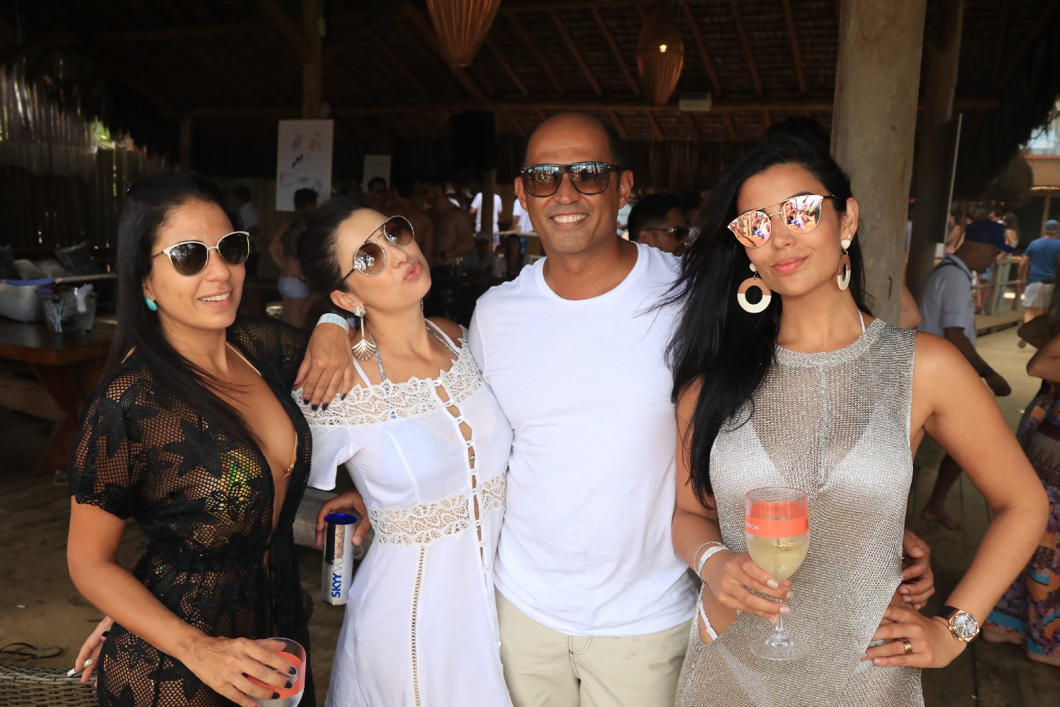Polyana Suavina, Letiane Rolim, Nagib Dahya e Lais Cardoso (Crédito: Fred Pontes/Divulgação)