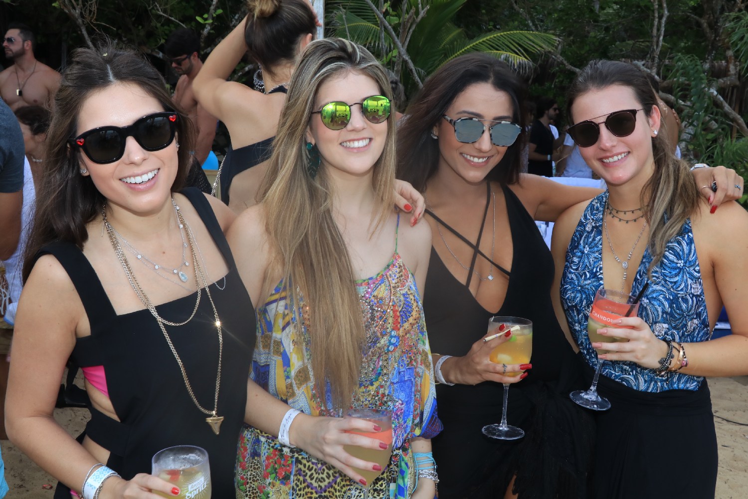 Ariana Santana, Lícia Borges, Caroline Abreu, Fernanda Lins (Crédito: Fred Pontes/Divulgação)