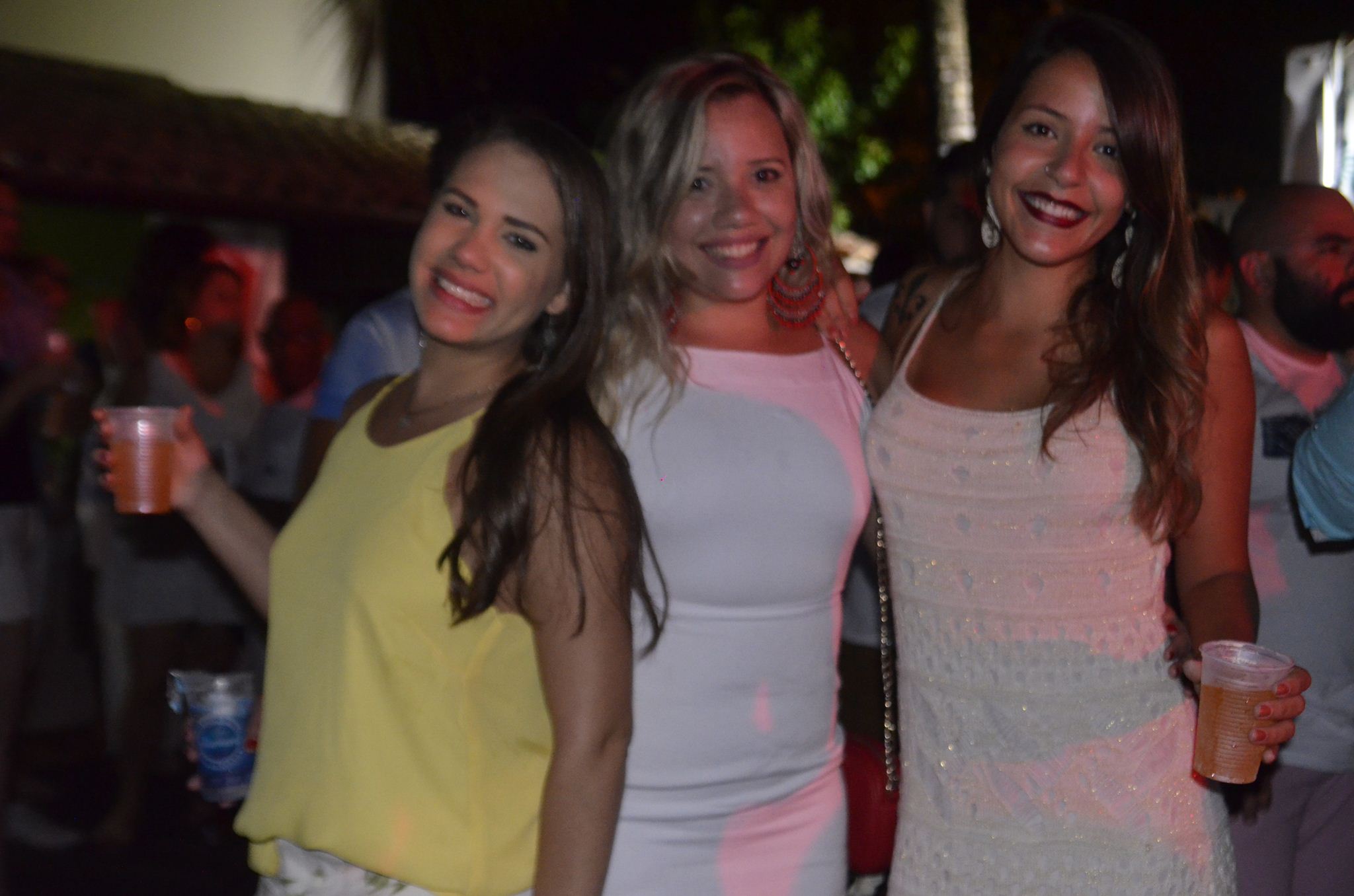 Barbara Colares, Carolina Brito e Marina Tavares (Crédito: Talles de Mileto)