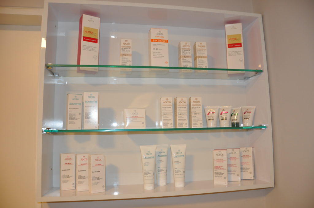 A clínica conta com produtos de qualidade no mercado (Crédito: Bruno Brandão)