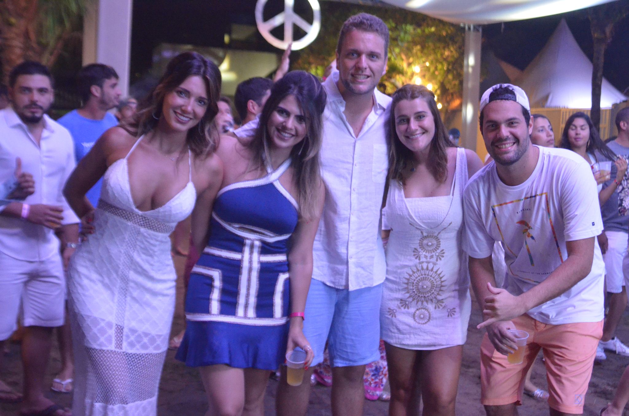 Danielle Bela, Luana Sacre, Gabriel Nascimento, Isabelle Estefan e Rafael Cavalcanti (Crédito: Talles de Mileto)