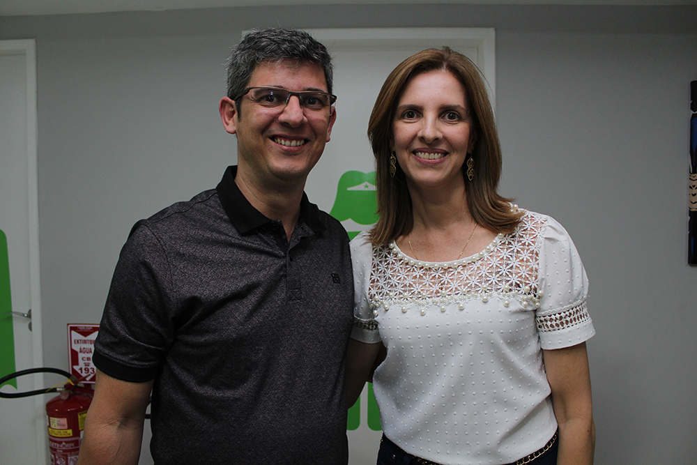 Mário Melo e Gorete Vanderlei (Crédito: Juelayne Gondim)