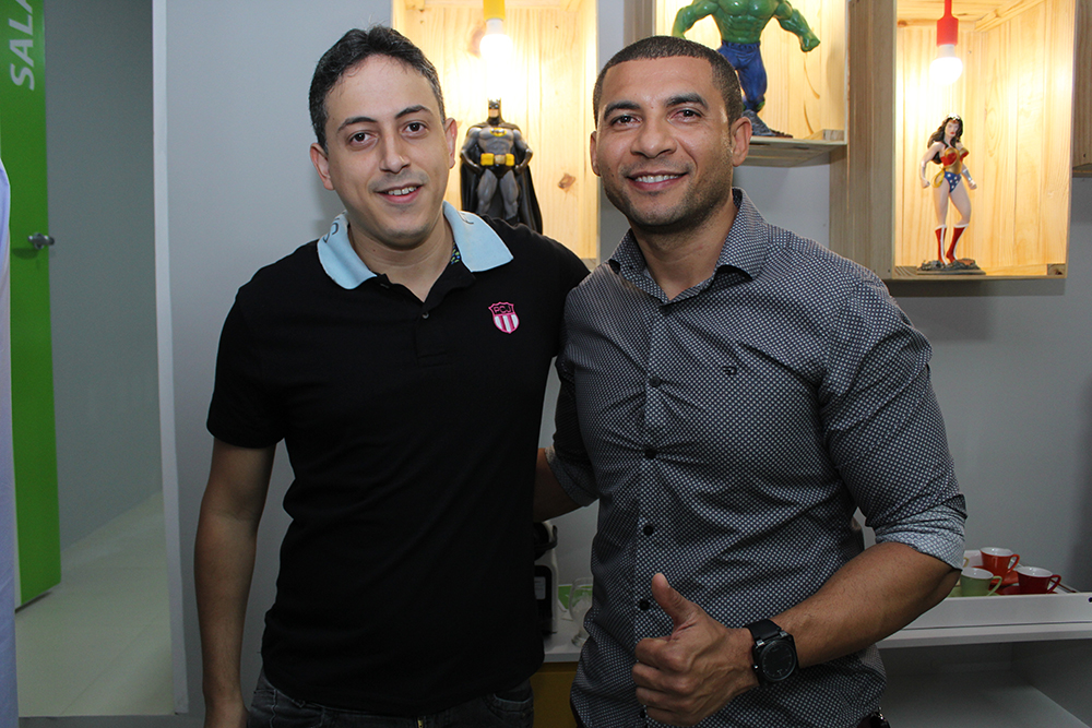 Welligton Ferreira e Genildo Félix (Crédito: Juelayne Gondim)