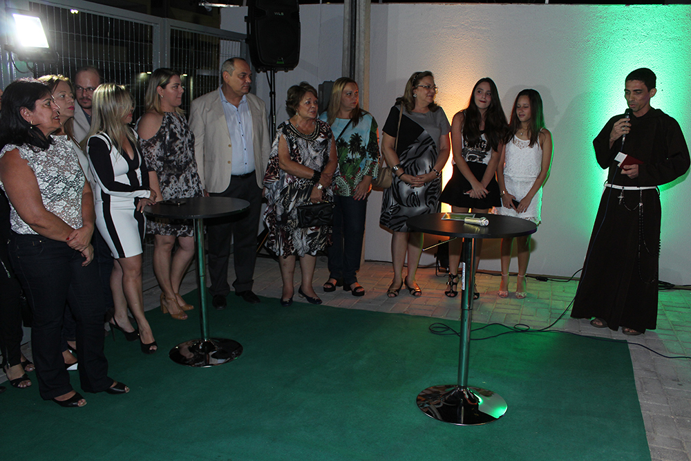 Momento da benção (Crédito: Juelayne Gondim)