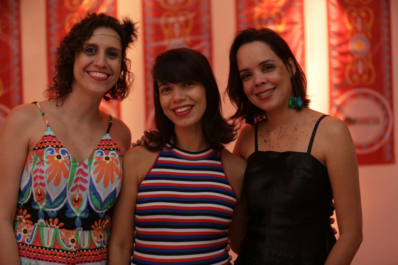 Clarisse Tavares, Marília Costa e Andrezza Torres