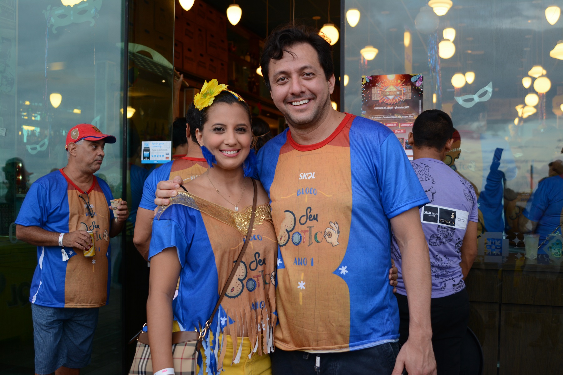 Eduarda Campos e Gustavo Satou (Crédito: Paula Maestrali)