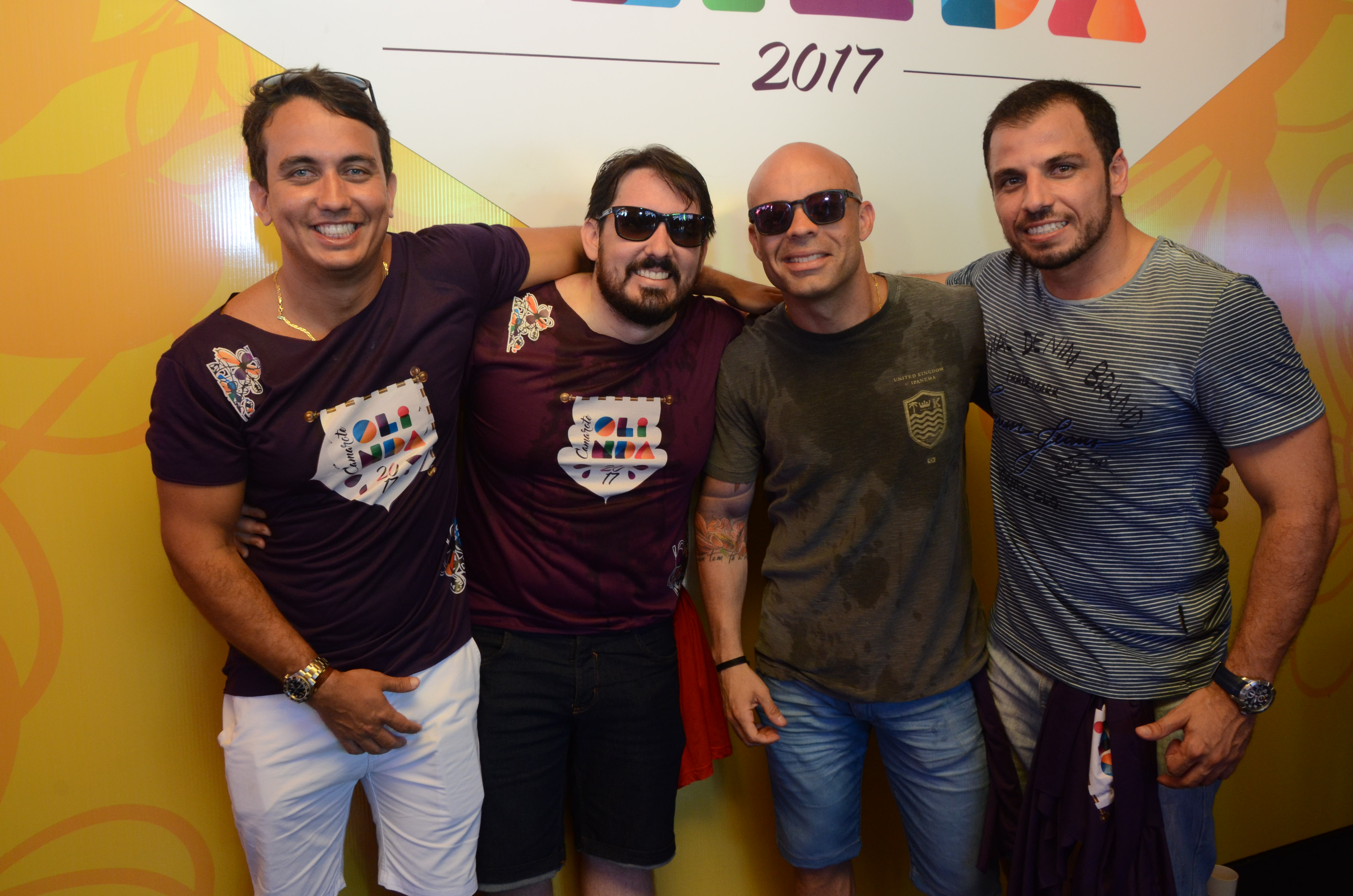 Rit Souza, Daniel Reis, Rubem Mesquita e Leando Rocha (Crédito: Gil Alves)