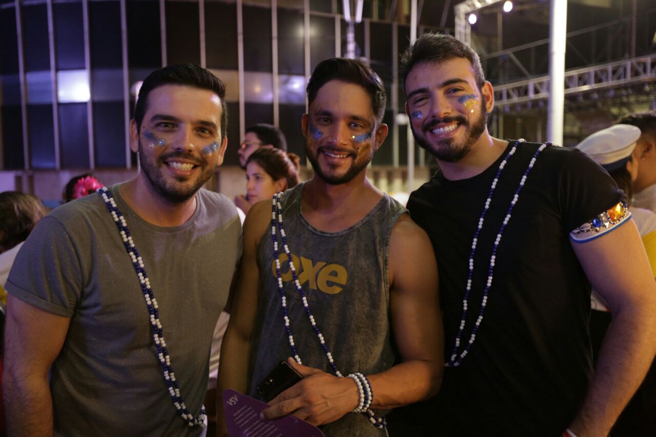 Rodrigo Porto, Fabrício Valverde e Thiago Fonseca