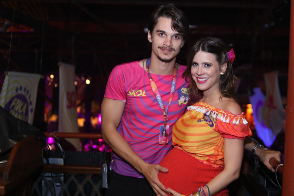 Victor Carvalheira e Eduarda Dubeux (Crédito: Luiz Fabiano)