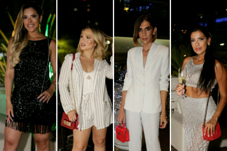 Os looks da festa do casal Edvaldo Araújo e Déborah Andrade