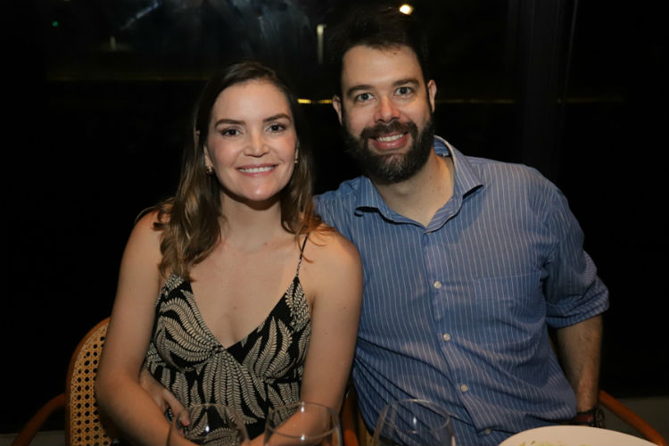 Os convidados para o jantar de chegada da InterTórax Agreste à Caruaru