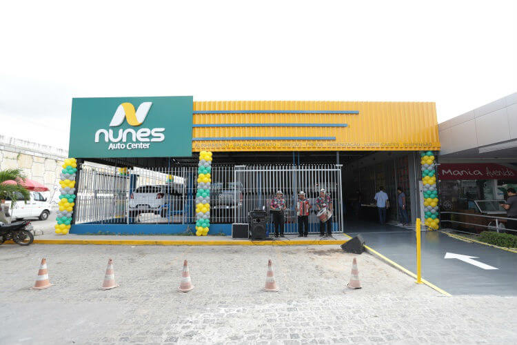 Uma manhã especial na inauguração do espaço Nunes Auto Center