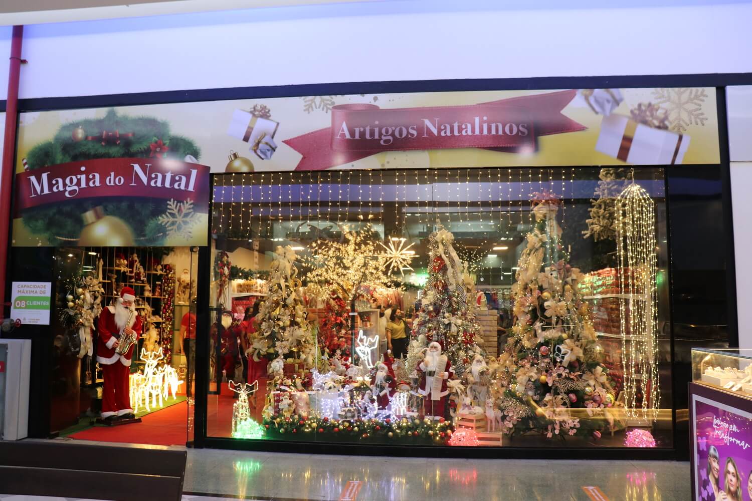 Loja ‘Magia do Natal’ traz um universo de decoração natalina para o shopping Difusora; confira as novidades
