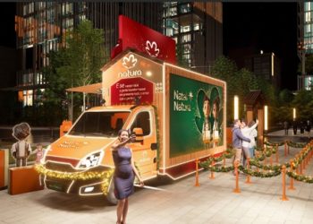 Natura leva a magia do Natal em ação itinerante a Garanhuns