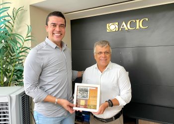 Diretoria da Acic realiza primeira reunião anual com a presença de Rodrigo Pinheiro