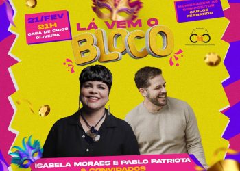 Bloco de Pré-Carnaval reúne Isabela Moraes, Pablo Patriota e mais de 10 convidados musicais em Caruaru