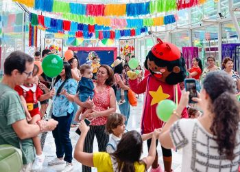 Shopping Difusora realiza pré-carnaval com atividades para a criançada e os pets
