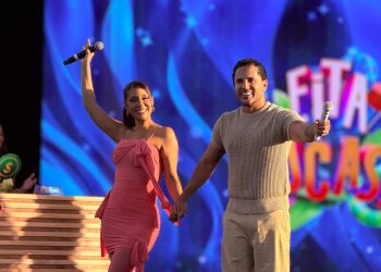 Lucas Guimarães agitou o Bairro do Recife com gravação do “Eita, Lucas!” ao lado de Priscila Senna e outros convidados