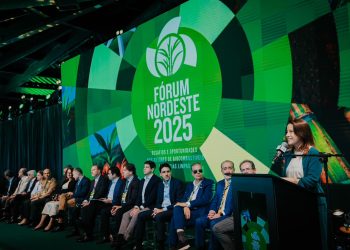 No Fórum Nordeste 2025, governadora Raquel Lyra destaca ações da gestão estadual para garantia do desenvolvimento econômico