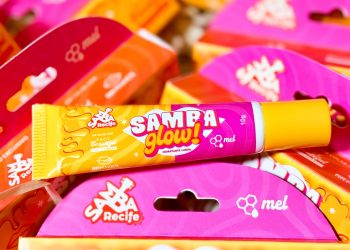 Samba Recife lança gloss exclusivo em parceria com Face Beautiful e RR Makes
