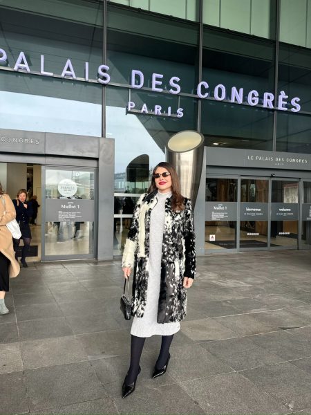 A dermatologista Samira Raad esteve no IMCAS Paris
