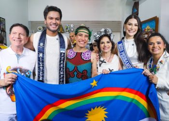 Miss e Mister Pernambuco 2026 reforçam representatividade durante o Carnaval ao lado da governadora Raquel Lyra