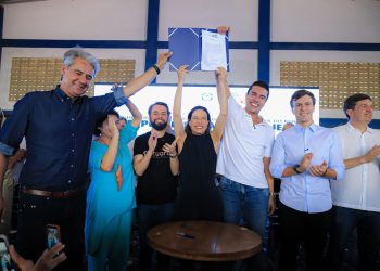 Rodrigo Pinheiro e Raquel Lyra anunciam início das obras do novo Aeroporto de Caruaru